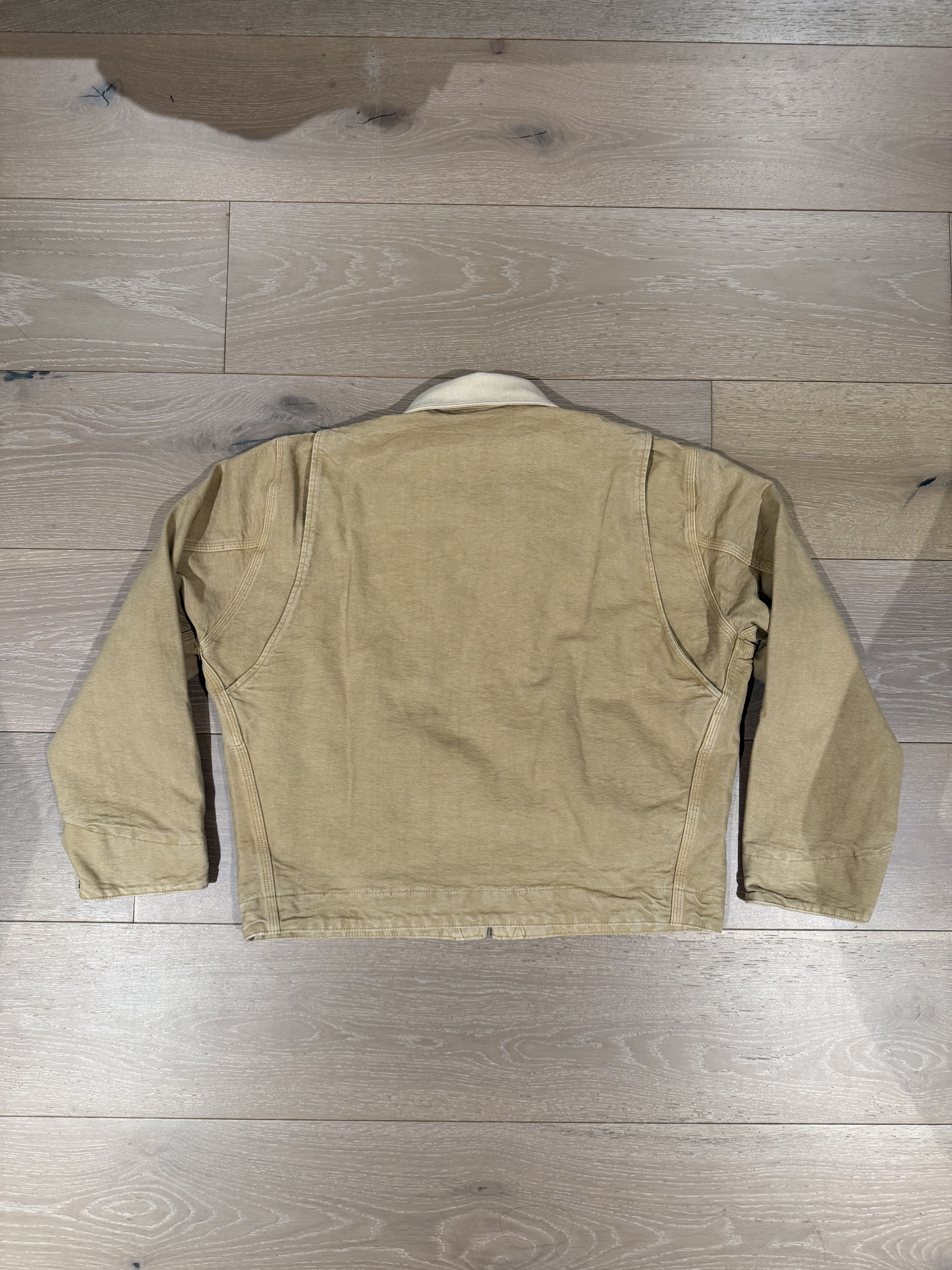 Bare Knuckles 💚 Bare Knuckles Canvas Work Jacket Washed Tan Medium NEW Size US M / EU 48-50 / 2 - 10 Thumbnail