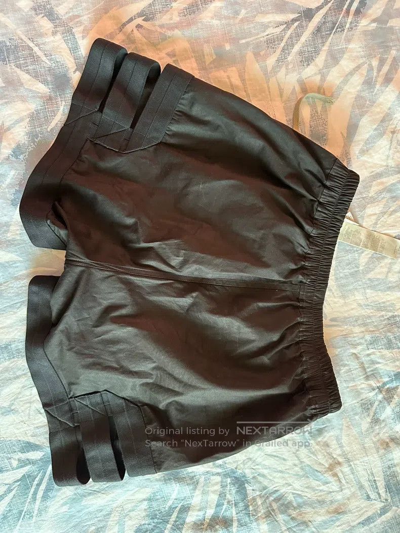 Rick Owens RICK OWENS Openwork pure cotton shorts Size US 40 / EU 56 - 2 Thumbnail