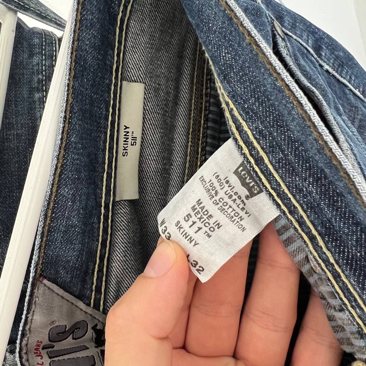 Levi's Vintage Y2k Levi’s Rare Denim Pants Jean Size US 33 - 8 Thumbnail