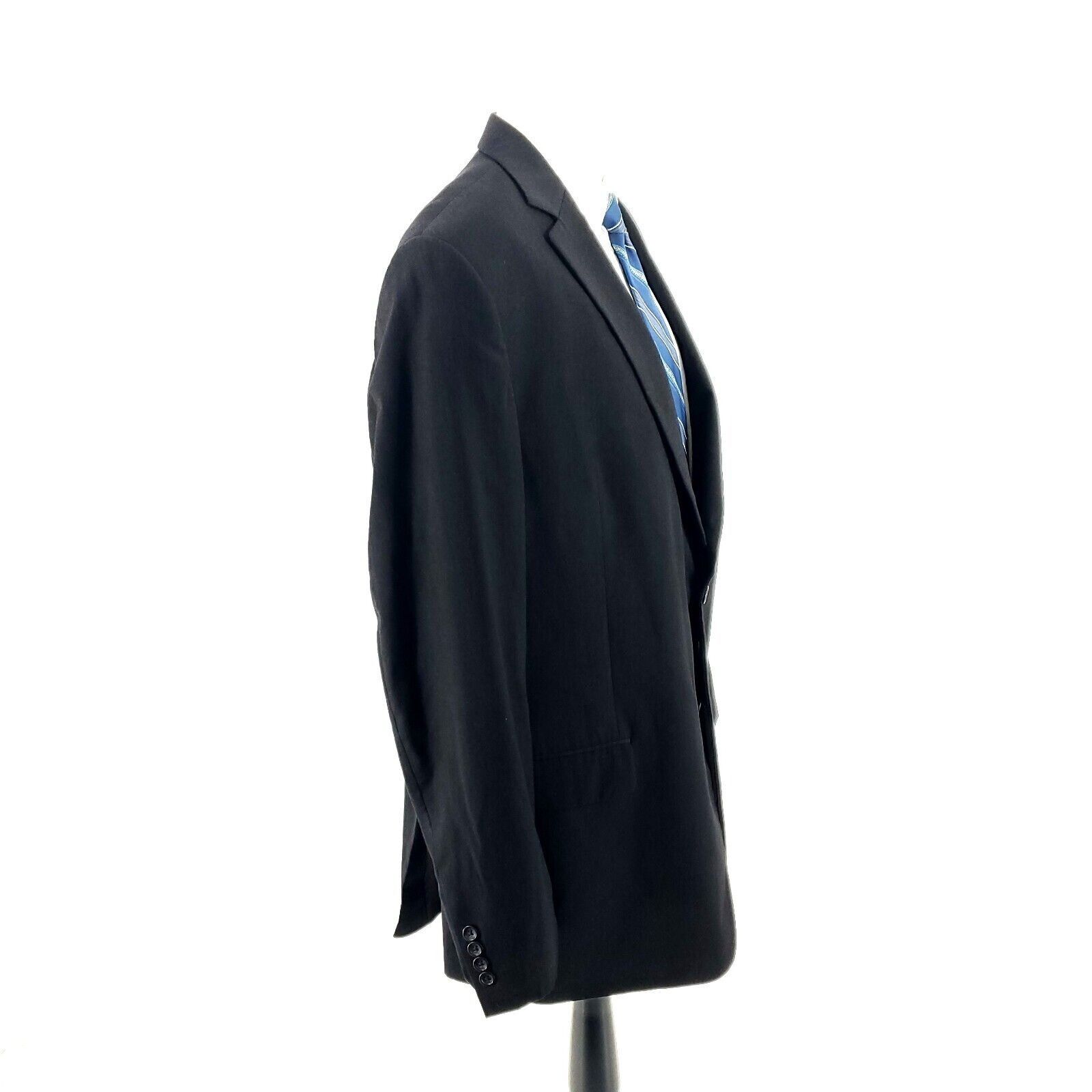 Pronto Uomo Pronto Uomo Wool 2 Button Blazer 46L Or Slim 48L Gray Size 46L - 6 Thumbnail