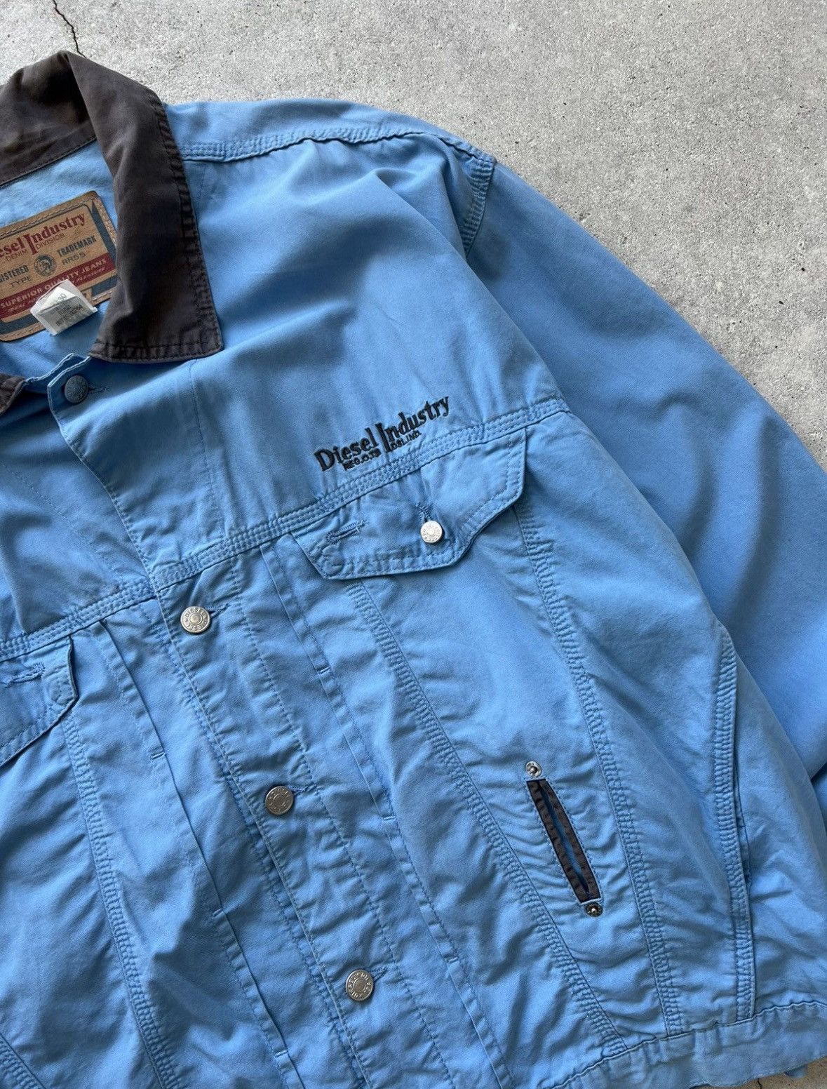Diesel Vintage Diesel Denim Jacket Size US XL / EU 56 / 4 - 9 Thumbnail
