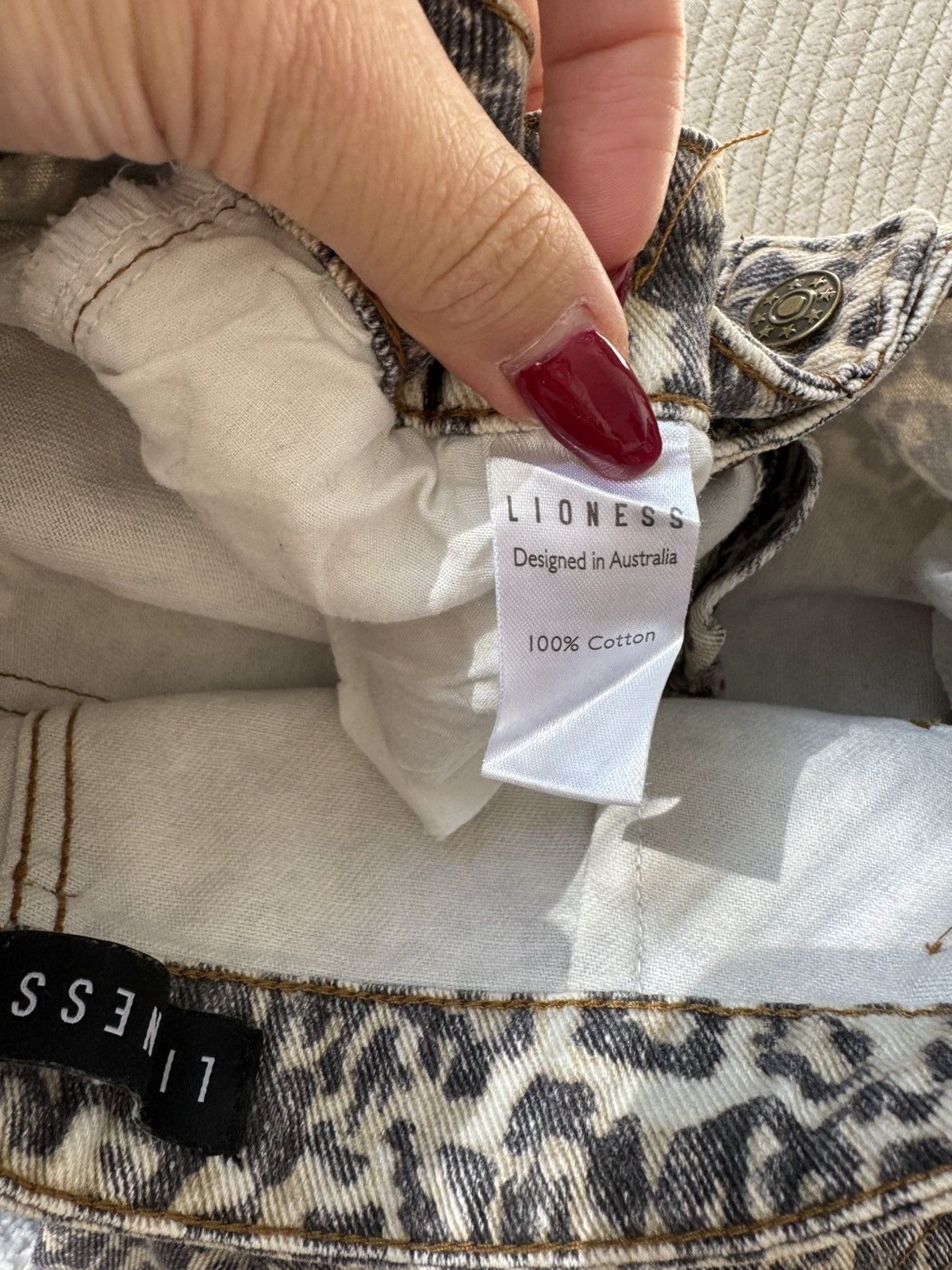 Lioness Lioness Leopard Jeans 2 ways to wear Size XXS Size 24" / US 00 / IT 34 - 6 Thumbnail