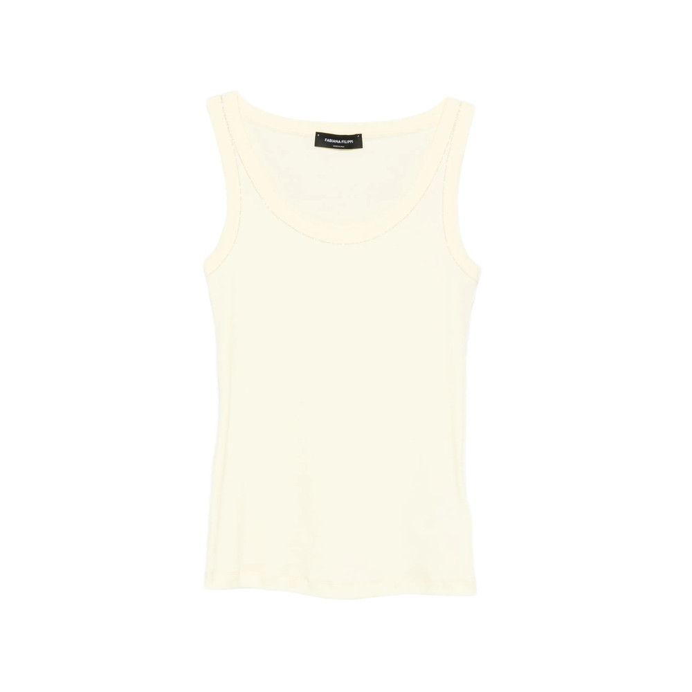 Fabiana Filippi Fabiana Filippi YELLOW Tops - Vests & Tank Tops Size S / US 4 / IT 40 - 1 Thumbnail
