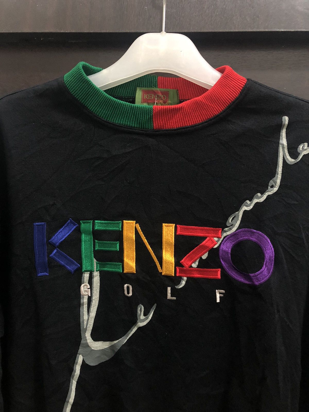 Kenzo × Vintage Kenzo Golf Sweatshirt Size US L / EU 52-54 / 3 - 2 Thumbnail