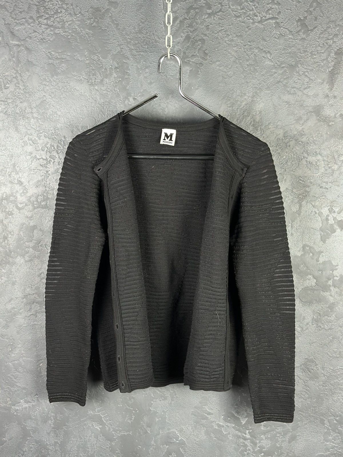 Missoni Missoni Women’s Black Cardigan Size M Size M / US 6-8 / IT 42-44 - 6 Thumbnail