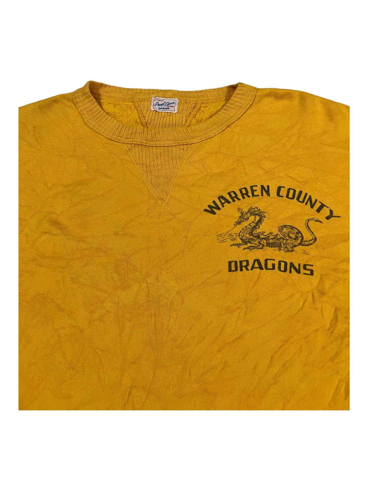 Buzz Rickson's 1940s Double V After Hood "Warren County Dragon" Sweatshirt Size US M / EU 48-50 / 2 - 3 Thumbnail