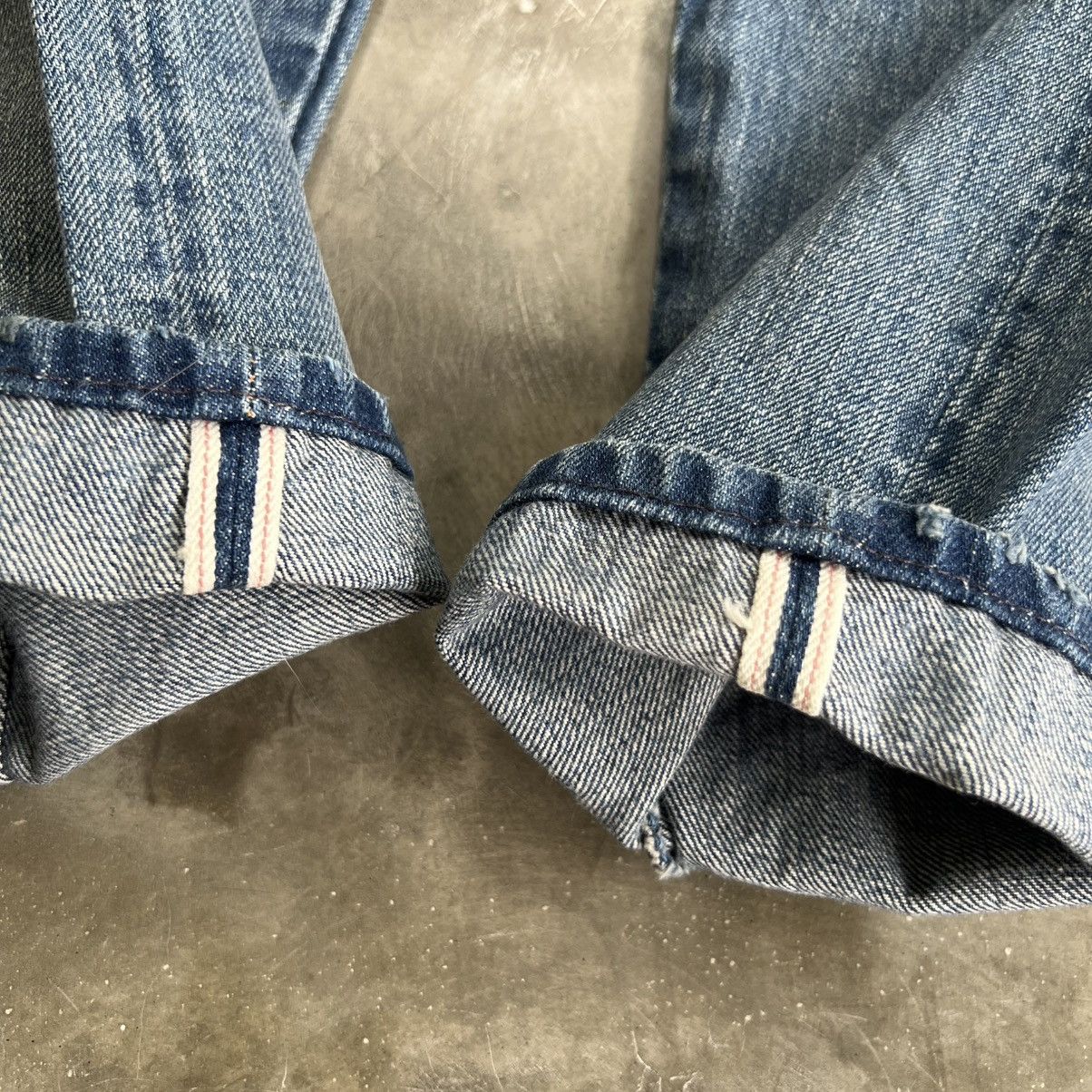 Levi's Vintage 70s Levi’s 505-0217 Big E Selvedge Ripped Jeans Size 25" / US 0 / IT 36 - 8 Thumbnail