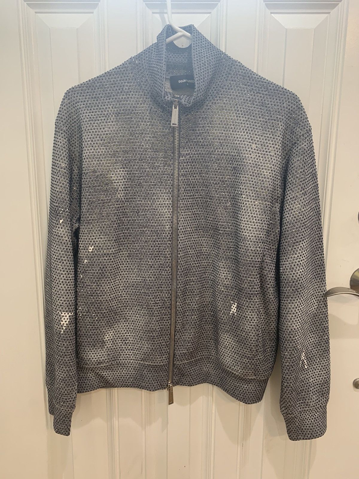 Designer × Dsquared2 Dsquared Falling Diamonds Track Jacket Size US M / EU 48-50 / 2 - 1 Thumbnail