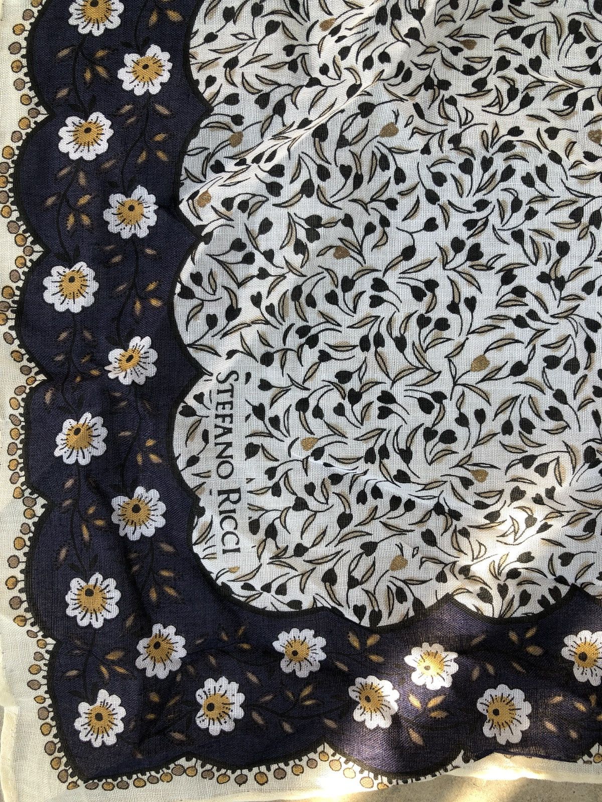 Stefano Ricci Vintage Stefano Ricci Handkerchief Neckerchief Bandana Size ONE SIZE - 3 Thumbnail