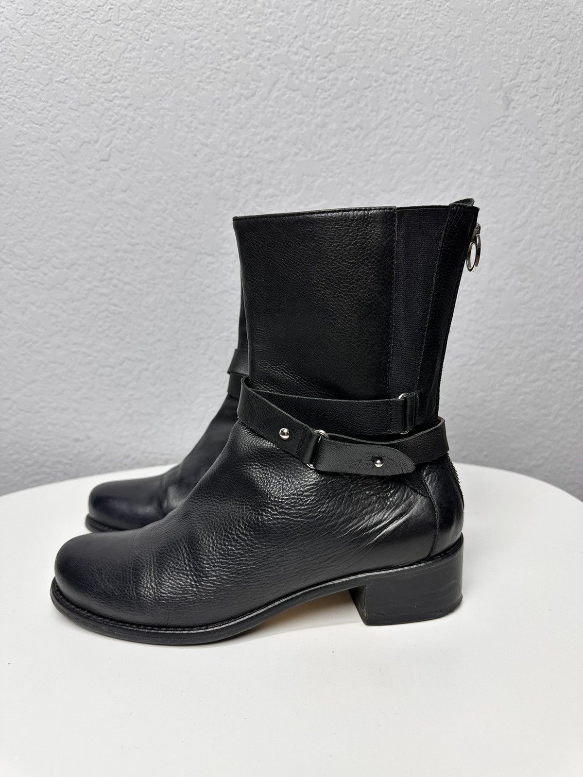A.S.98 Vintage 🥵 Leather Hight Boots Moma Ifsixwasnine Guidi Goa Size US 8 / IT 38 - 2 Thumbnail