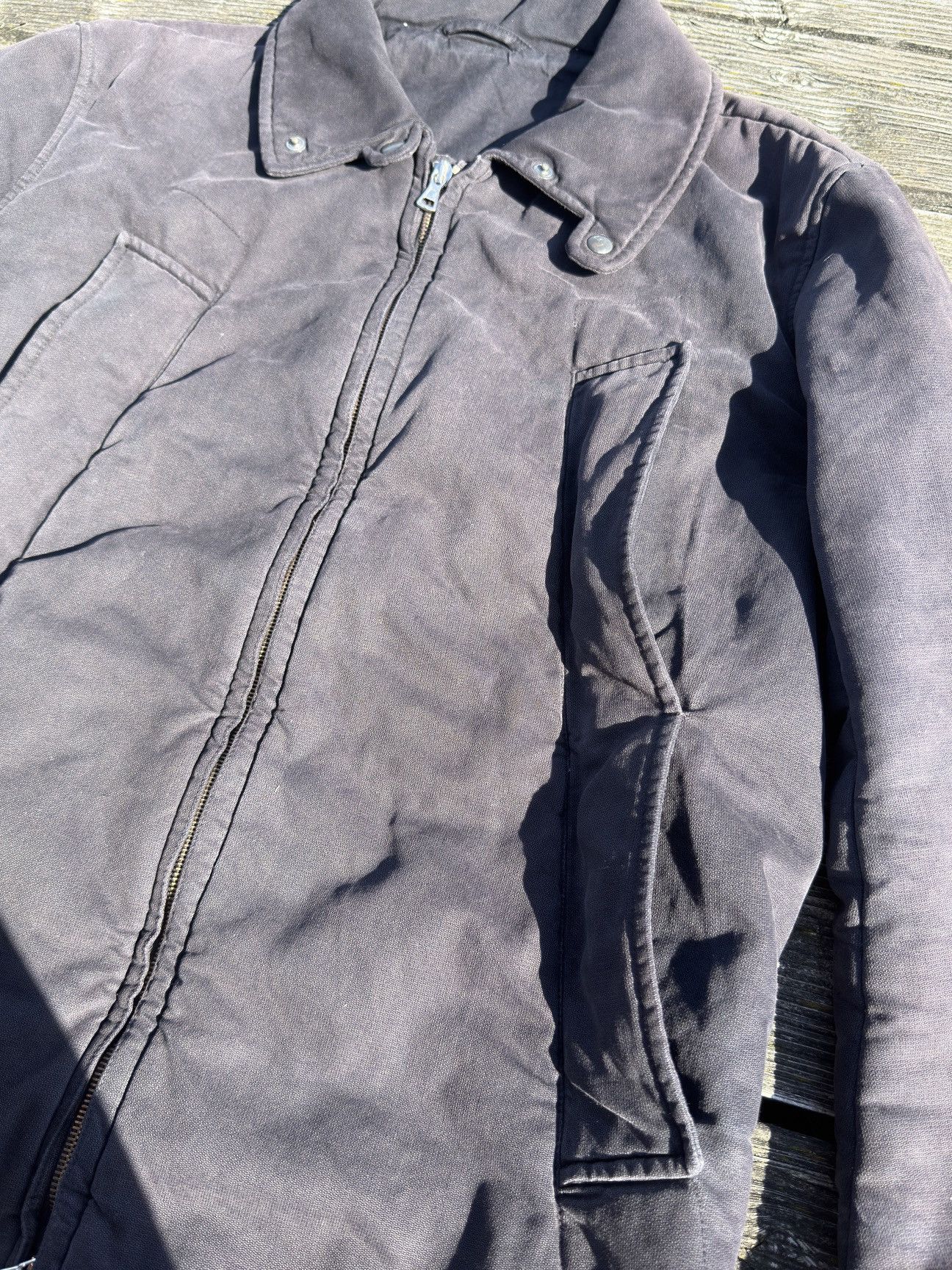 Maison Margiela Maison Margiela Plum Fade Padded Field Jacket Size US M / EU 48-50 / 2 - 3 Thumbnail