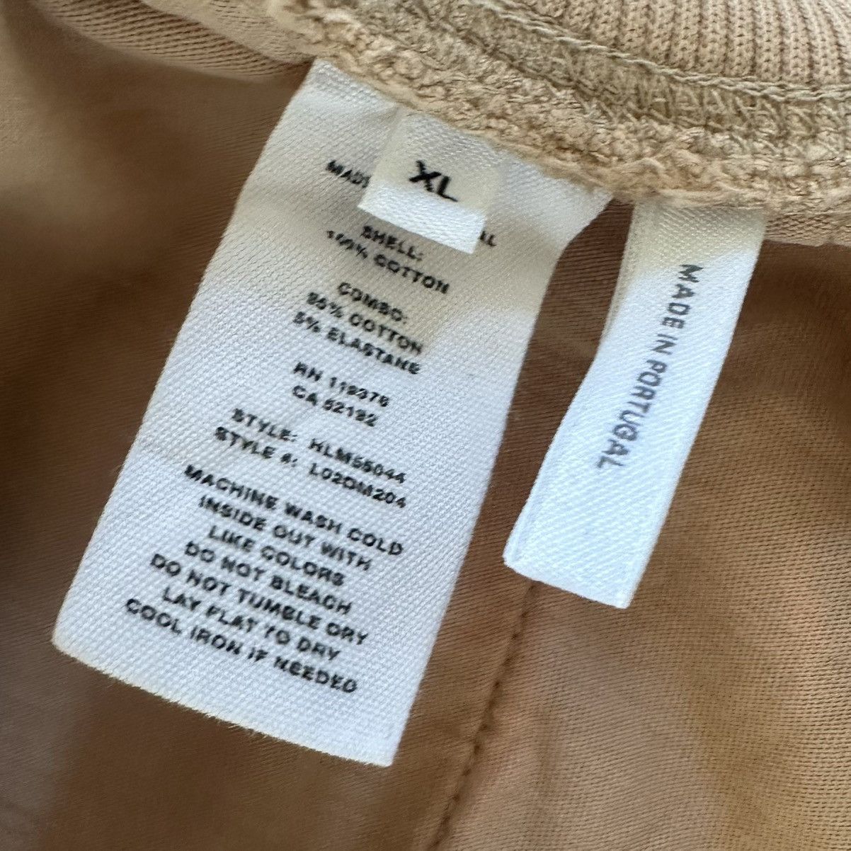 Helmut Lang Helmut Lang Older / Wear Responsibly Joggers in Noble Tan Size US 40 / EU 56 - 8 Thumbnail