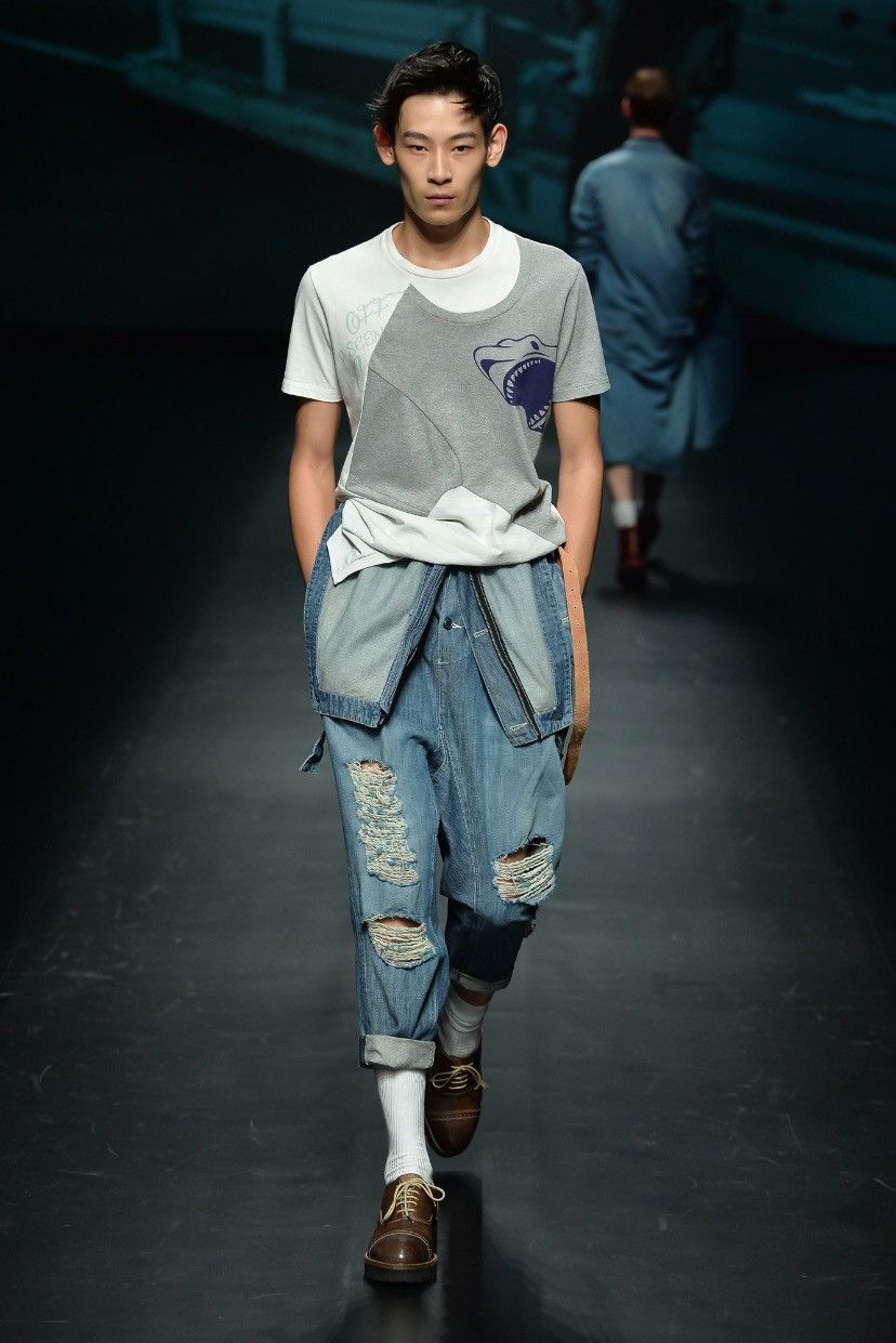 Maison MIHARA YASUHIRO Runway SS16 Reconstructed T Shirt Size US S / EU 44-46 / 1 - 1 Thumbnail