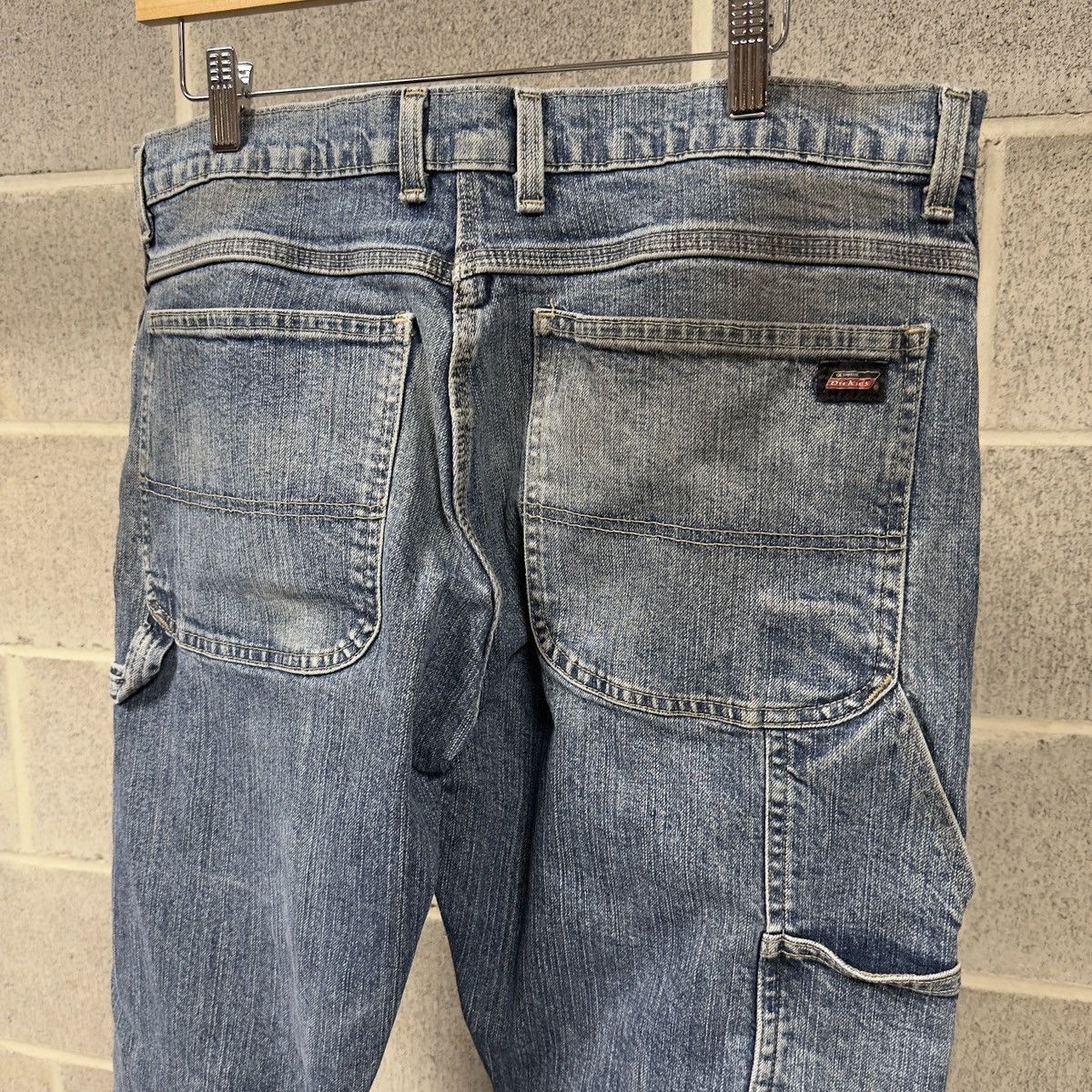 Vintage Vintage Mud Wash Dickies Jeans ERD Grunge Thrashed Faded Size US 34 / EU 50 - 4 Thumbnail