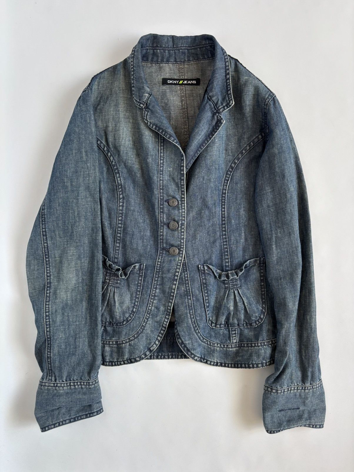 DKNY DKNY Jeans Denim Jacket Y2K Size US S / EU 44-46 / 1 - 4 Thumbnail