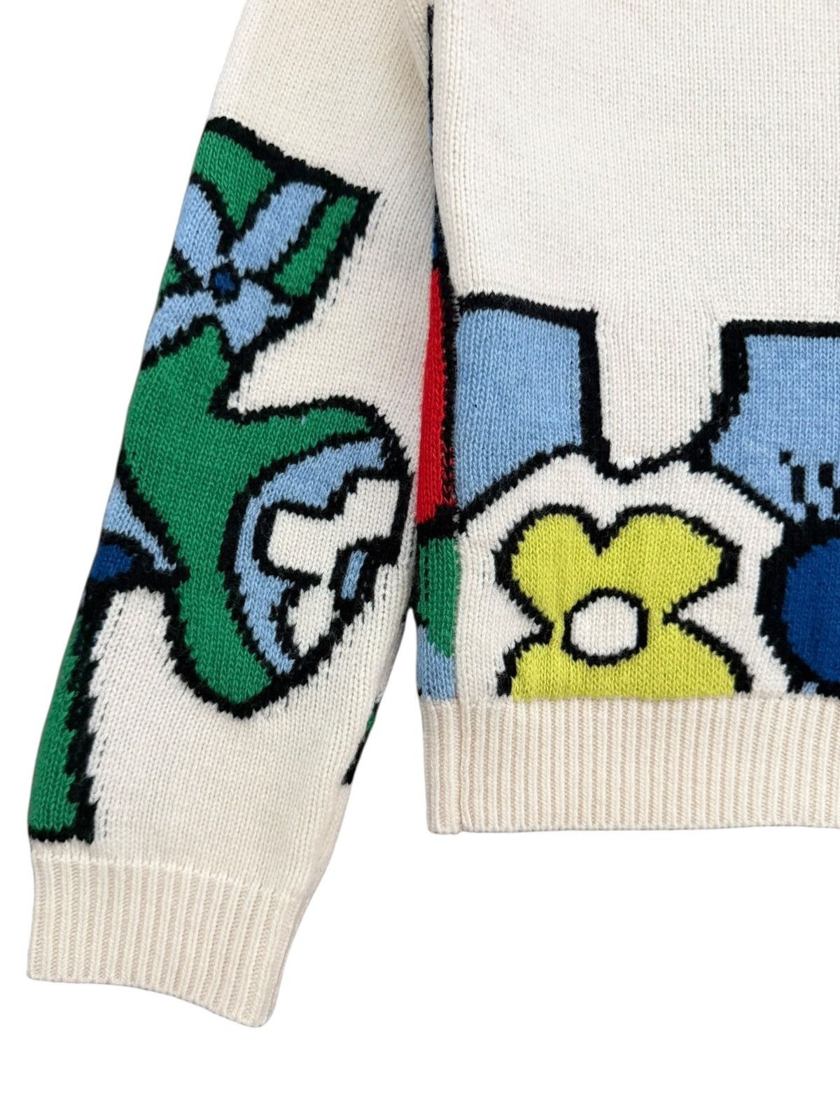 Louis Vuitton Louis Vuitton Virgil Abloh Puzzle Monogram Knit Wool Sweater Size US S / EU 44-46 / 1 - 6 Thumbnail