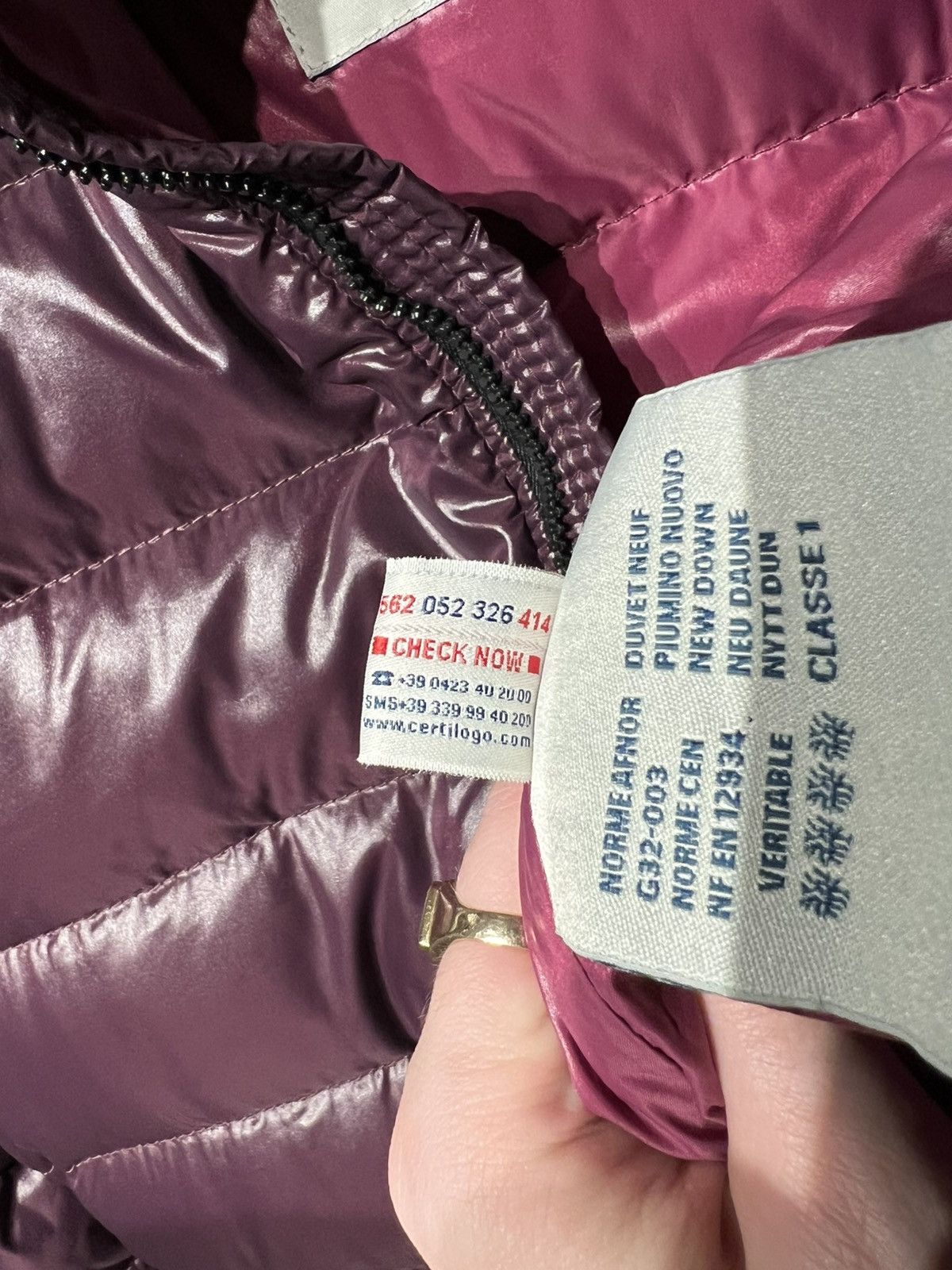 Moncler Moncler Moka Ladies Jacket Size L / US 10 / IT 46 - 9 Thumbnail