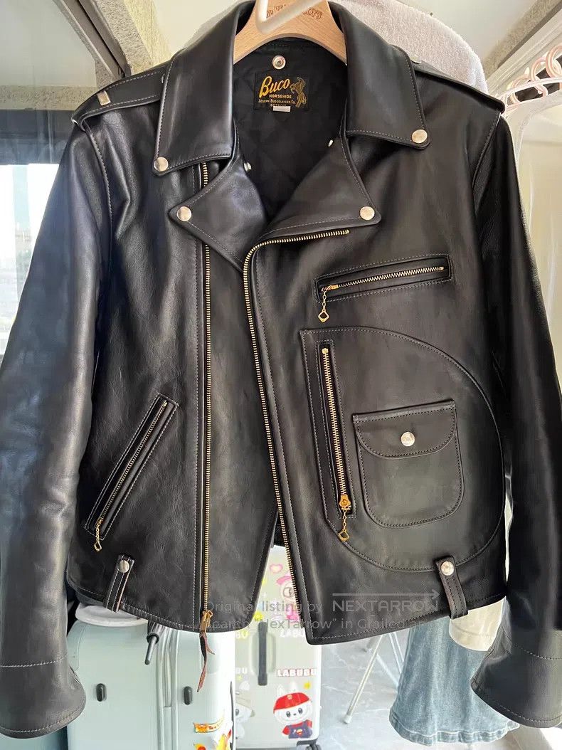 Buco Buco J-24 locomotive leather jacket Size US M / EU 48-50 / 2 - 1 Thumbnail