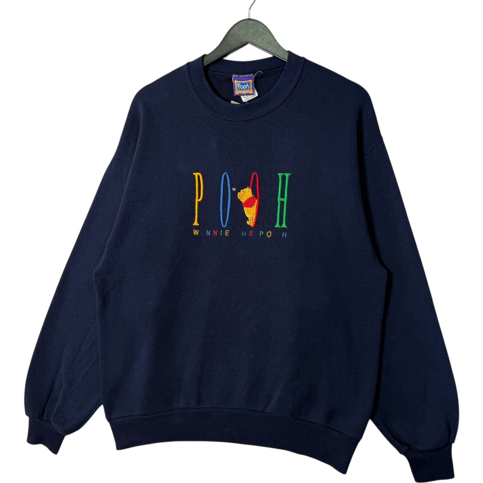 Disney Vintage Disney Winnie The Pooh Spellout Crewneck Large Size US L / EU 52-54 / 3 - 3 Thumbnail
