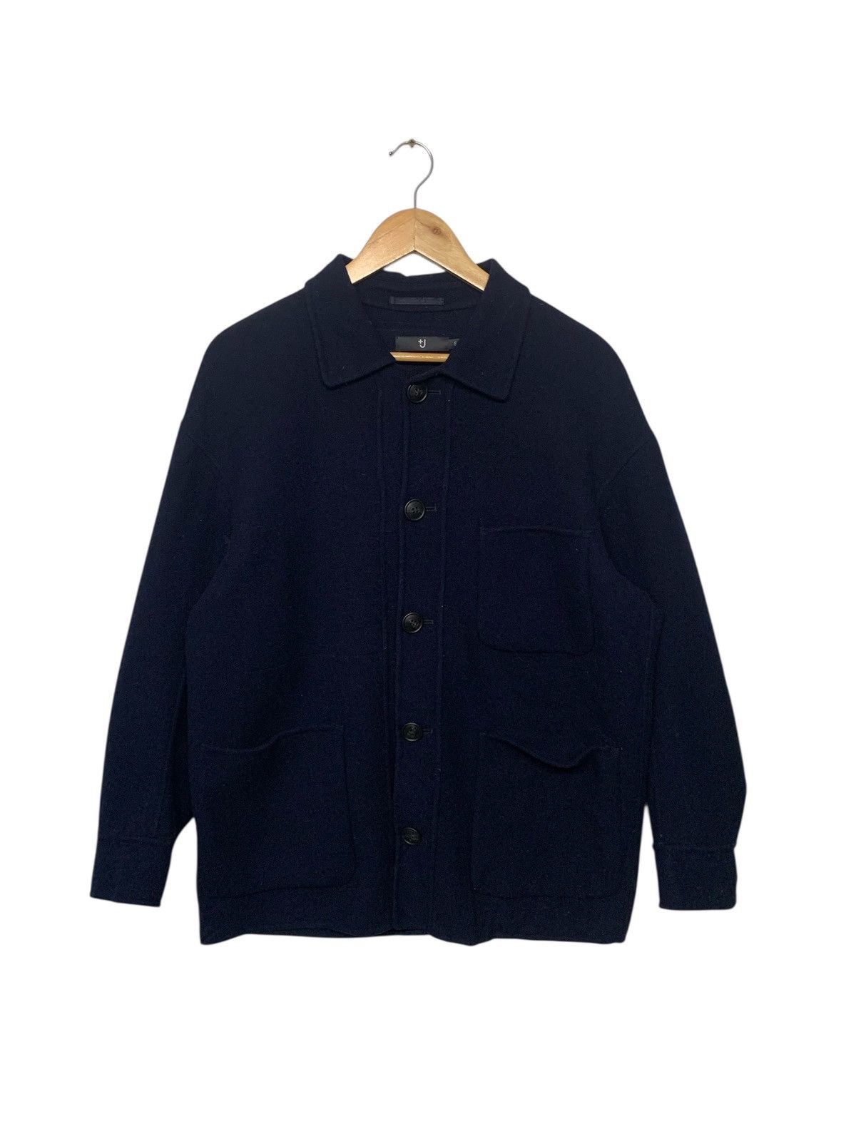 Japanese Brand × Jil Sander × Uniqlo Uniqlo X Jil Sander Wool Button Ups Jacket Size US S / EU 44-46 / 1 - 1 Thumbnail