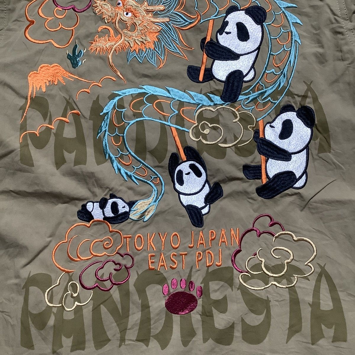 Edifice Japan × Japanese Brand Rare Pandiesta Dragon Sukajan Japanese Brand Size US L / EU 52-54 / 3 - 15 Thumbnail