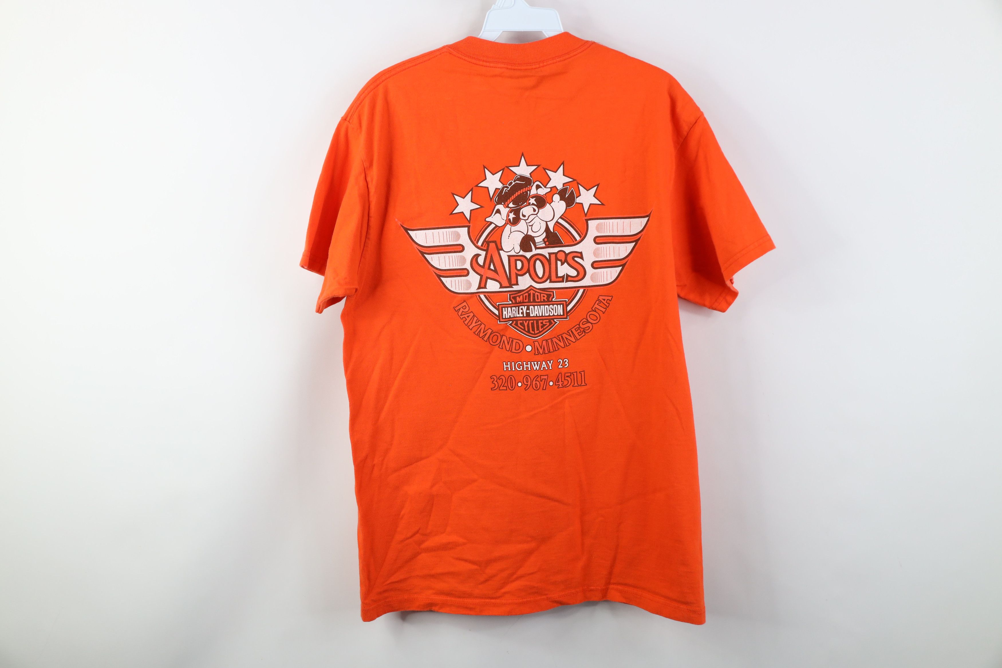 Harley Davidson Vintage 90s Harley Davidson Spell Short Sleeve T-Shirt USA Size US M / EU 48-50 / 2 - 9 Thumbnail
