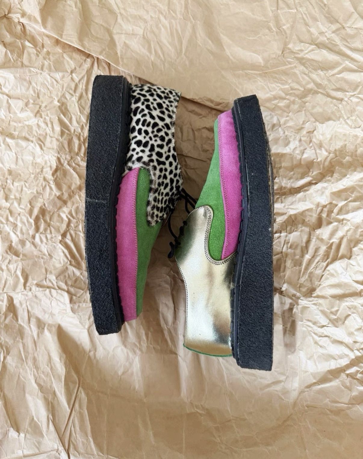 George Cox George Cox × Comme des Garçons leather shoes Size US 7 / EU 40 - 5 Thumbnail