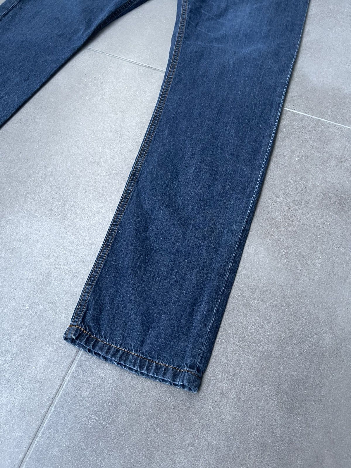 AMI AMI Alexandre Mattiussi Indigo Denim Pants Size US 30 / EU 46 - 8 Thumbnail