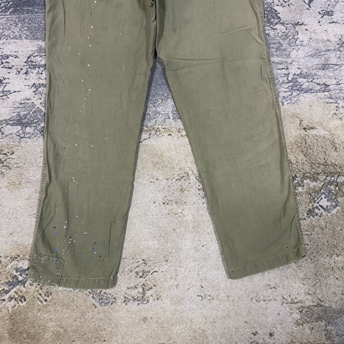 Japanese Brand Vtg Splash Spellout Patchwork Army Fatigue Baker Pants Size 30" / US 8 / IT 44 - 7 Thumbnail