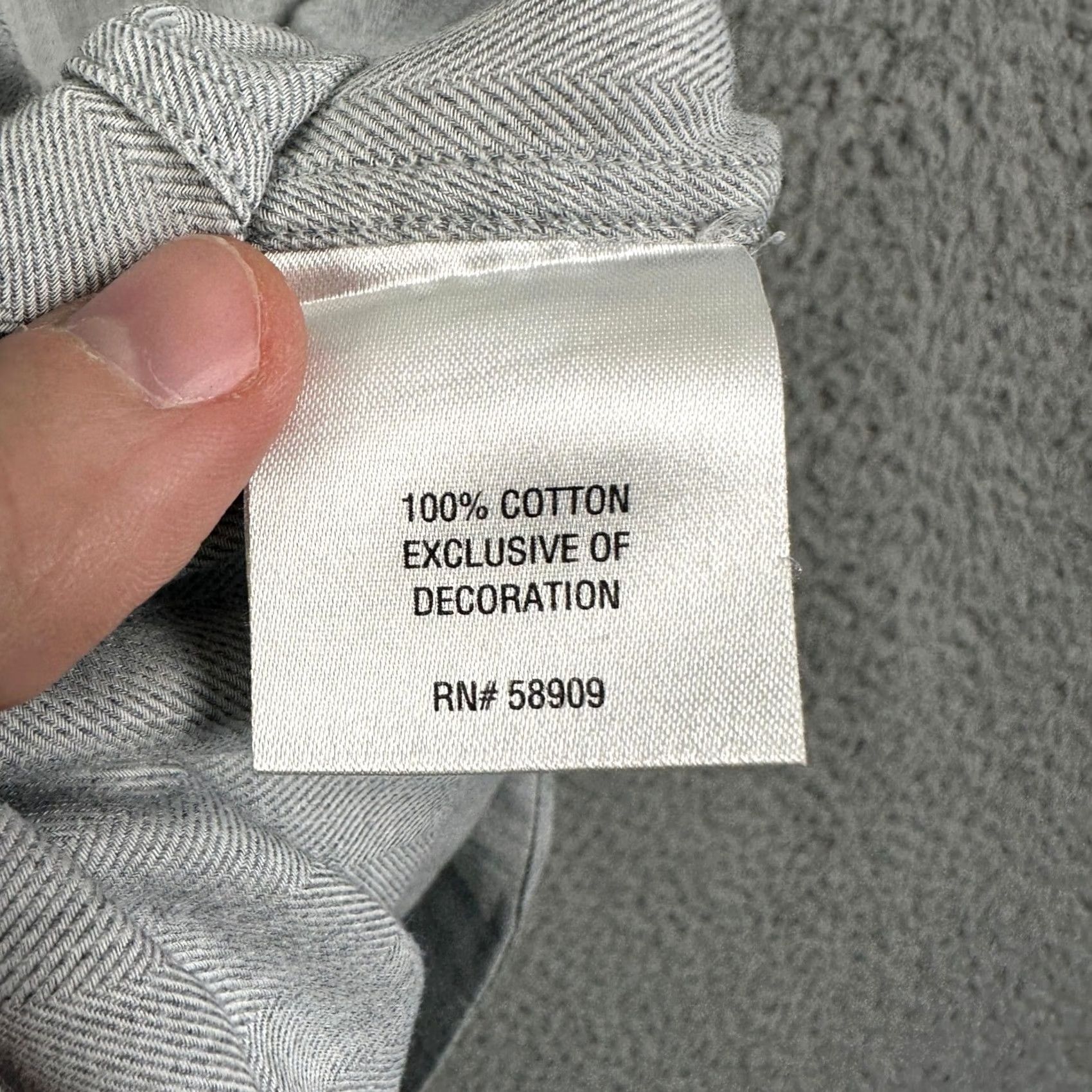 Cremieux Cremieux Shirt Button Up Mens 2XL Gray Classic Long Sleeve Casual Authentic EUC Size US XXL / EU 58 / 5 - 5 Thumbnail
