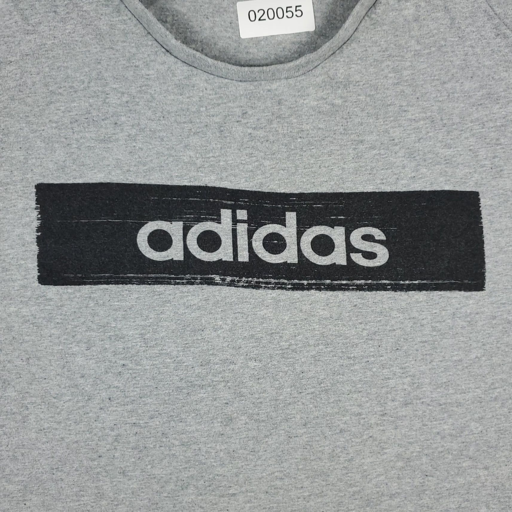 Adidas Adidas T Shirt Mens XL Gray Casual Short Sleeve Adult Size US XL / EU 56 / 4 - 2 Thumbnail