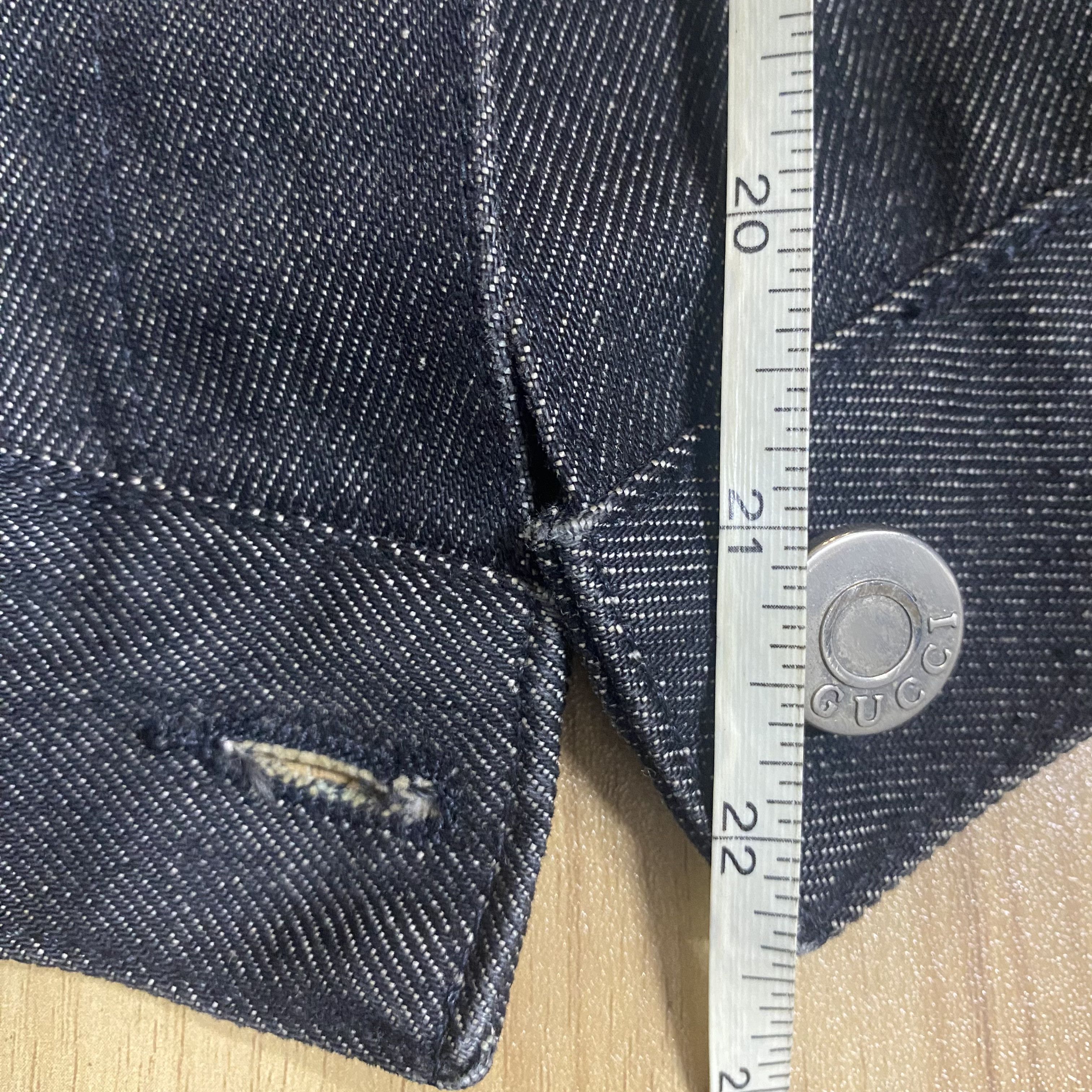Gucci SS98 Gucci Tom Ford denim jacket worn by Mariah Carey Size S / US 4 / IT 40 - 18 Thumbnail