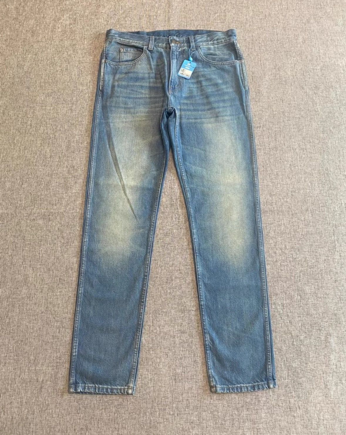 Gucci Gucci Embroidered Tiger Denim Pants Size 32-2505 Size US 33 - 1 Thumbnail