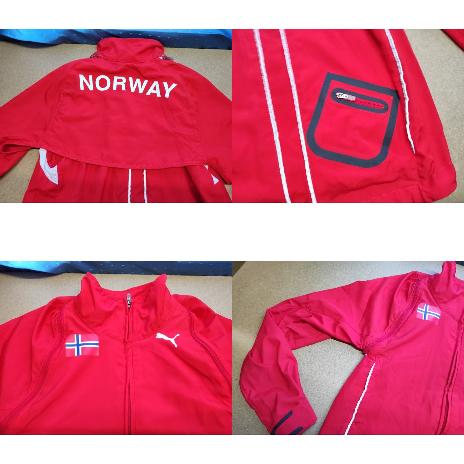 Puma PUMA Track Jacket Womens XS? Wait No. Size M / US 6-8 / IT 42-44 - 8 Thumbnail