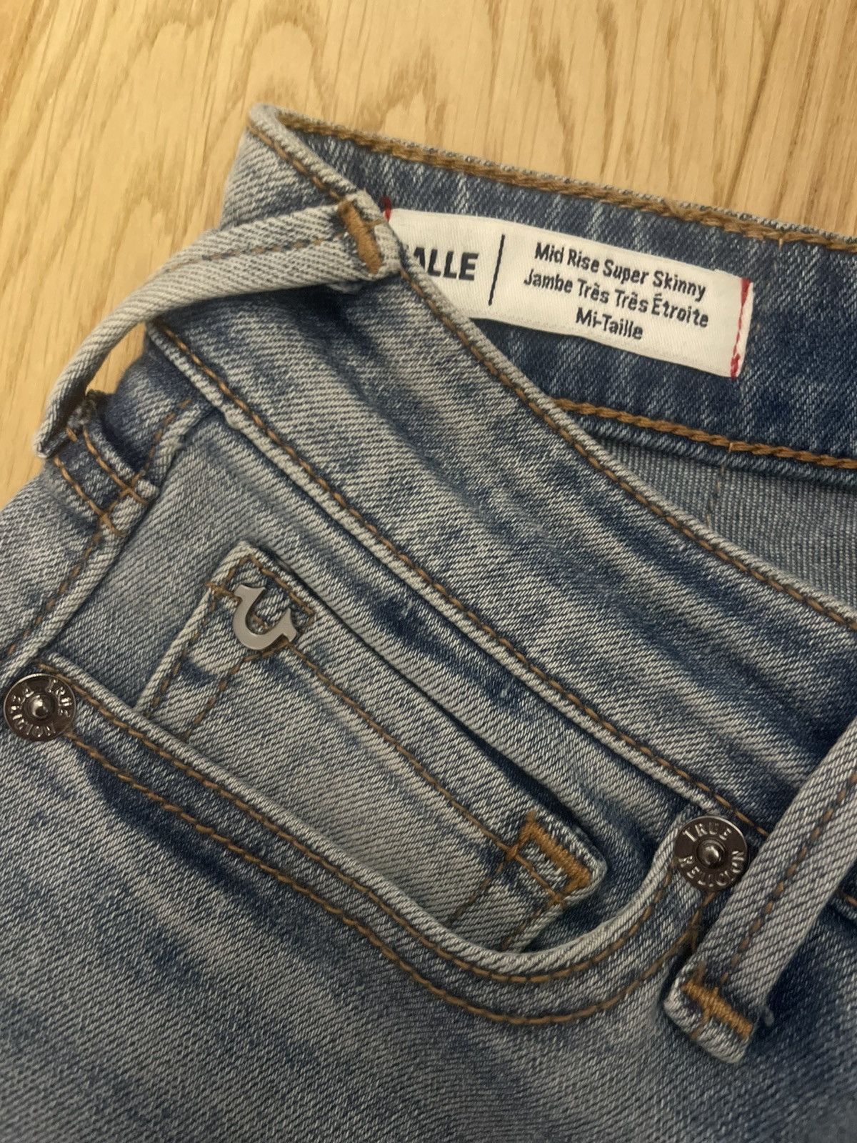 True Religion True Religion Halle crystal fringe jeans 26 Size 26" / US 2 / IT 38 - 7 Thumbnail
