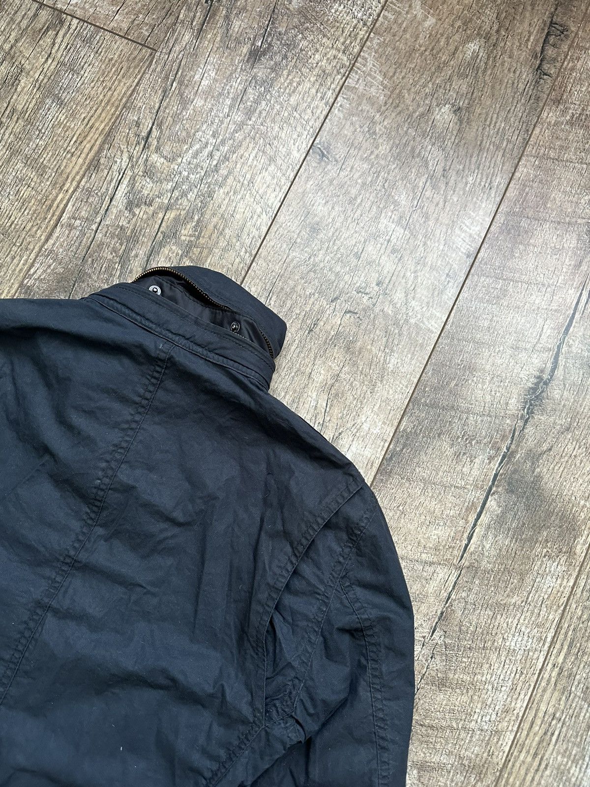 Barbour Vintage Barbour Tailored Sapper Waxed Jacket Size US S / EU 44-46 / 1 - 12 Thumbnail