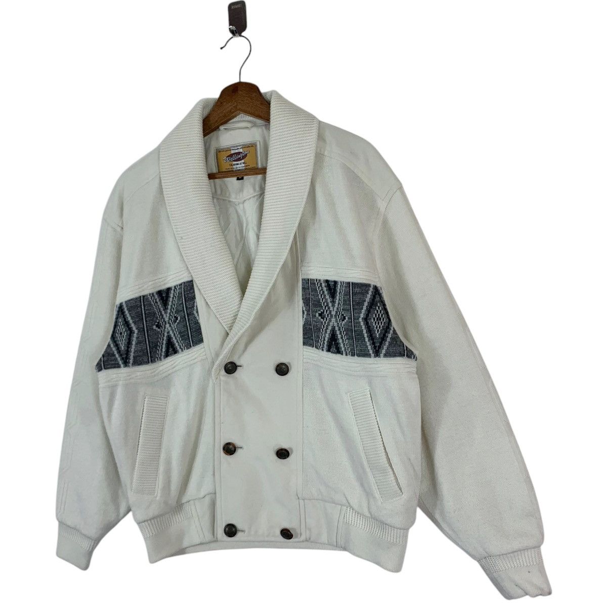 Designer × Japanese Brand × Vintage VINTAGE WELLINGTON SHAW COLLAR JACKET Size US L / EU 52-54 / 3 - 2 Thumbnail