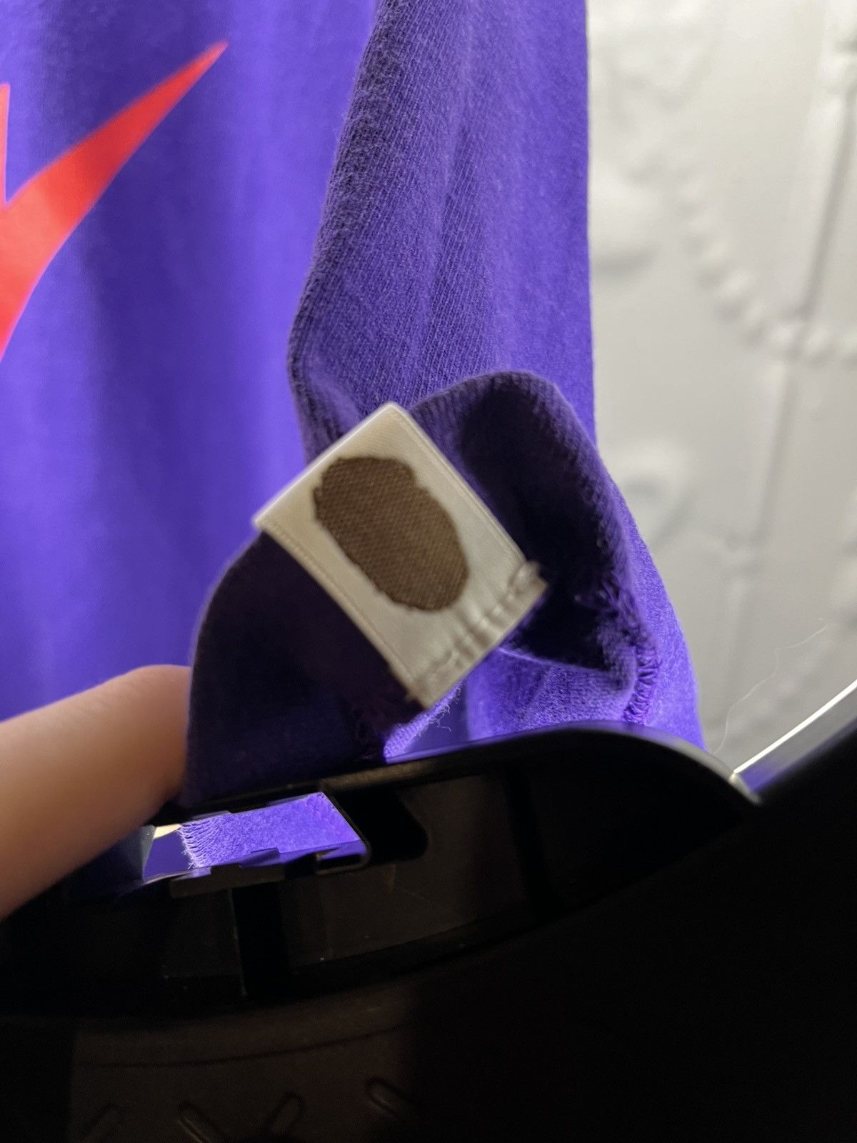 Bape A Bathing Ape Vintage Purple Bapesta T-Shirt Size US XL / EU 56 / 4 - 9 Thumbnail