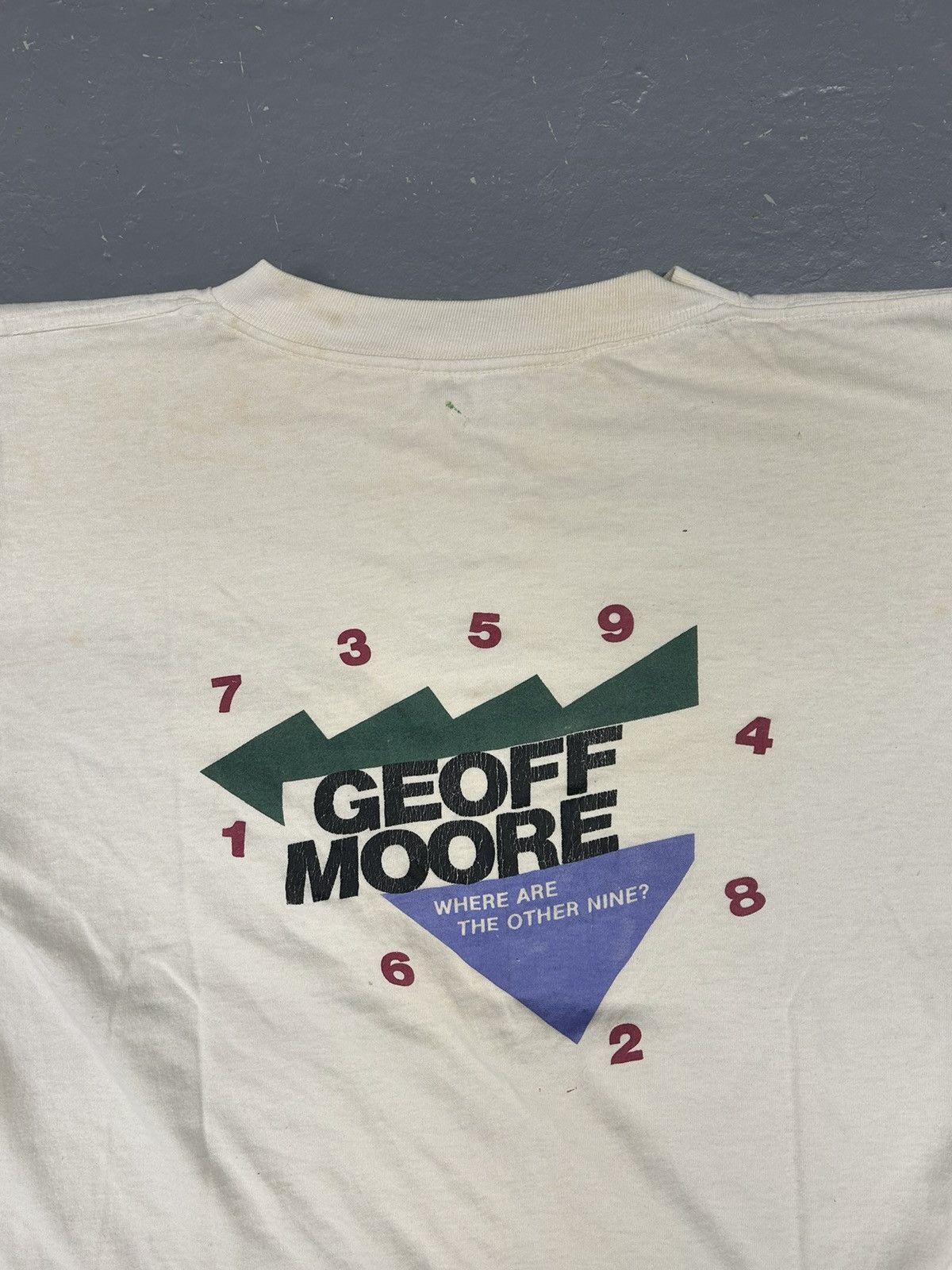 Band Tees Vintage Geoff Moore Where are the Other Nine Band Tee Shirt Size US M / EU 48-50 / 2 - 2 Thumbnail