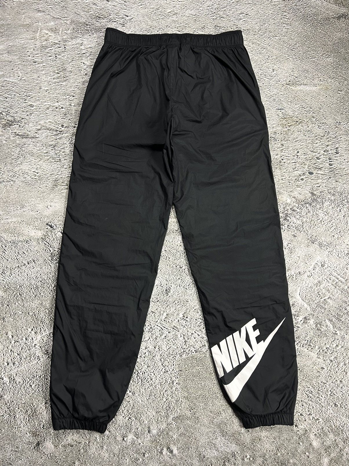 Nike × Vintage Nike vintage black track pants nylon drill Y2K Size US 28 / EU 44 - 5 Thumbnail