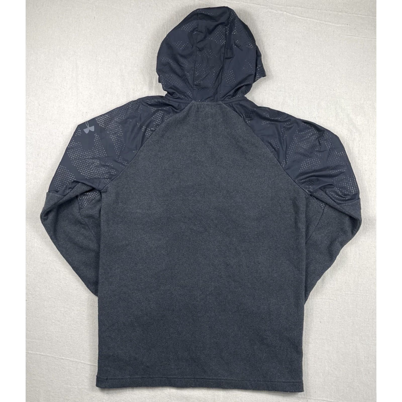 Under Armour Under Armour Hoodie Full Zip Heavyweight Fleece Black Small Mens Storm Marine Size US S / EU 44-46 / 1 - 2 Thumbnail