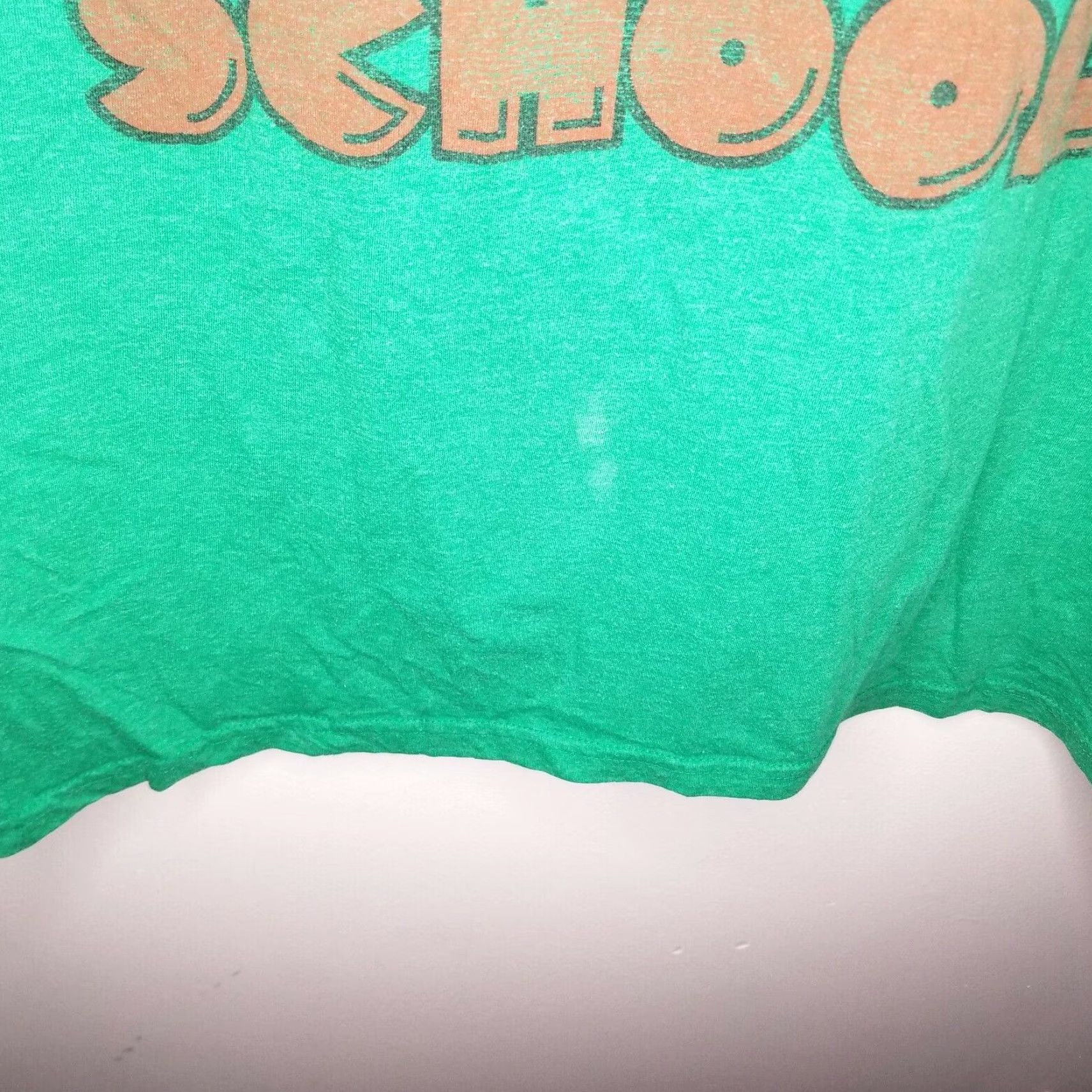 Vintage VINTAGE Pac-Man Mens Green Short Sleeve Graphic T-Shirt Size XL Size US XL / EU 56 / 4 - 6 Thumbnail