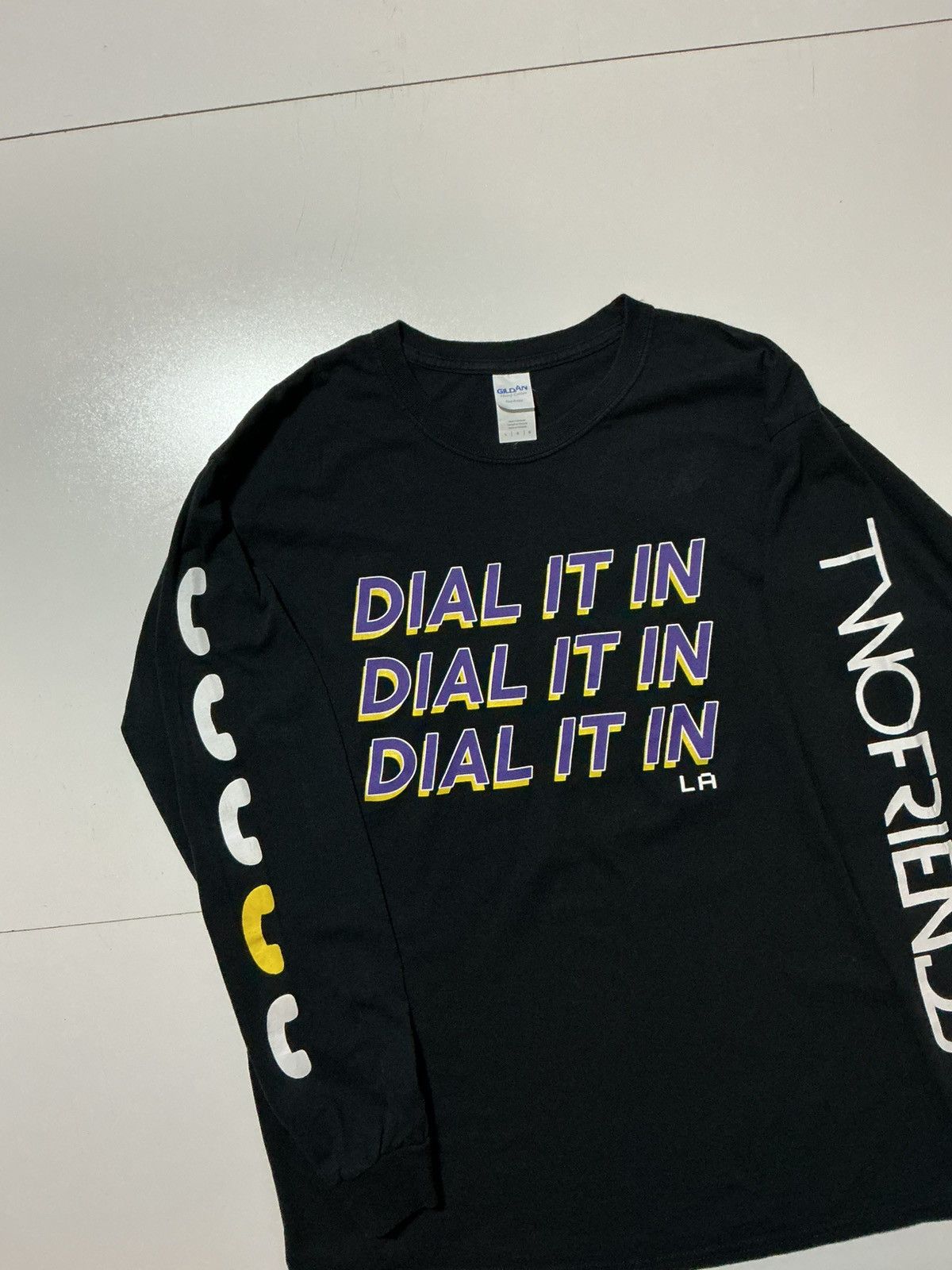 Other Dial It In X Two Friends Los Angeles DJ EDM T-Shirt Size US L / EU 52-54 / 3 - 3 Thumbnail