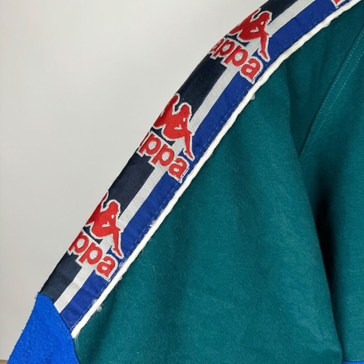 Kappa BARCELONA 1995 FOOTBAL SOCCER TRACK TOP JACKET VINTAGE KAPPA Size US XXL / EU 58 / 5 - 22 Thumbnail