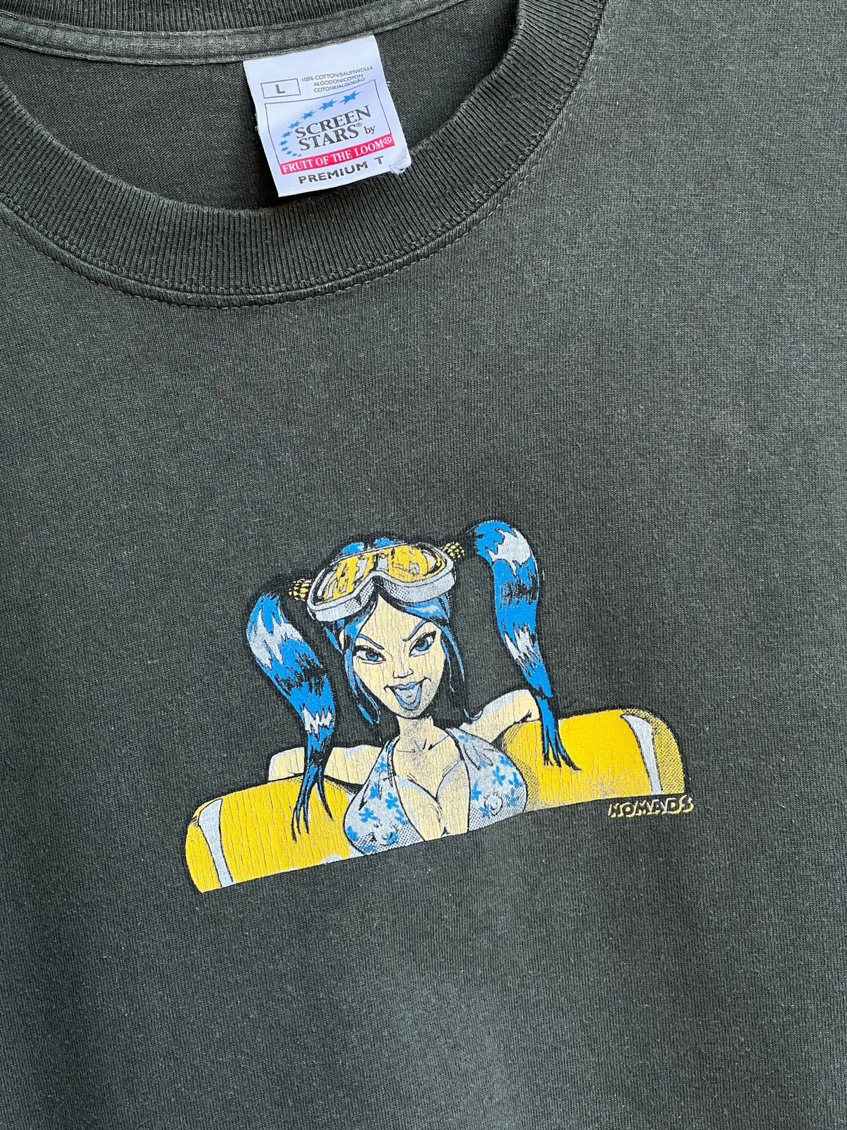 Vintage Sexy Girl Skate Shirt (hentai hook ups pornstar)