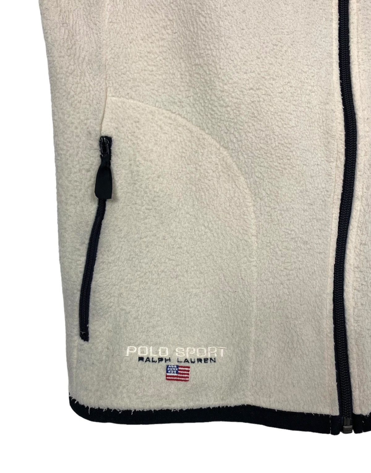 Polo Ralph Lauren Rare‼️ Polo Sport Ralph Lauren Hoodie Fleece Windspeed Vest Size US S / EU 44-46 / 1 - 4 Thumbnail