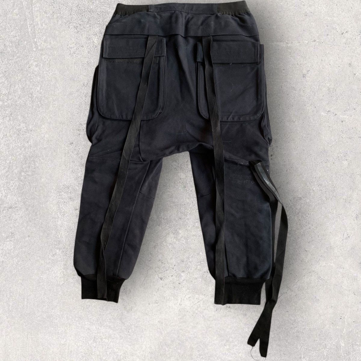 Ben Taverniti Unravel Project Unravel Project Canvas Drop Crotch Cargo Pants Size US 32 / EU 48 - 4 Thumbnail
