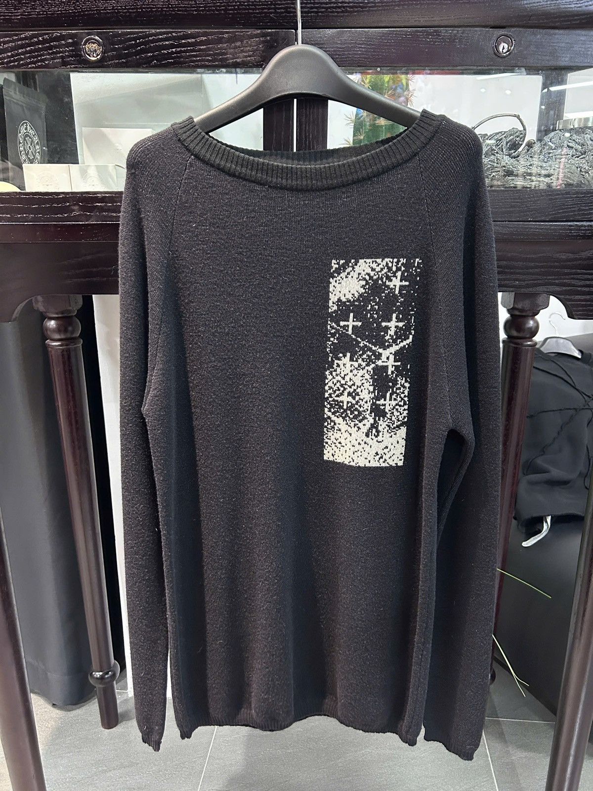 11 By Boris Bidjan Saberi 11 BY Boris Bidjan Saberi Merino Wool Sweater Size US M / EU 48-50 / 2 - 1 Thumbnail