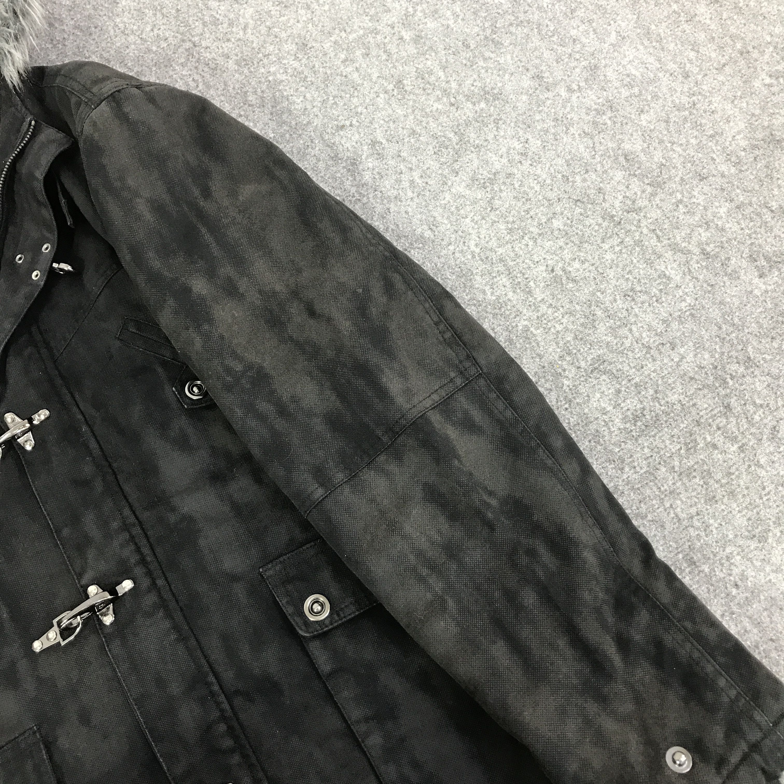 Japanese Brand Japan roushatte punk fur hooodie jacket Size US L / EU 52-54 / 3 - 11 Thumbnail