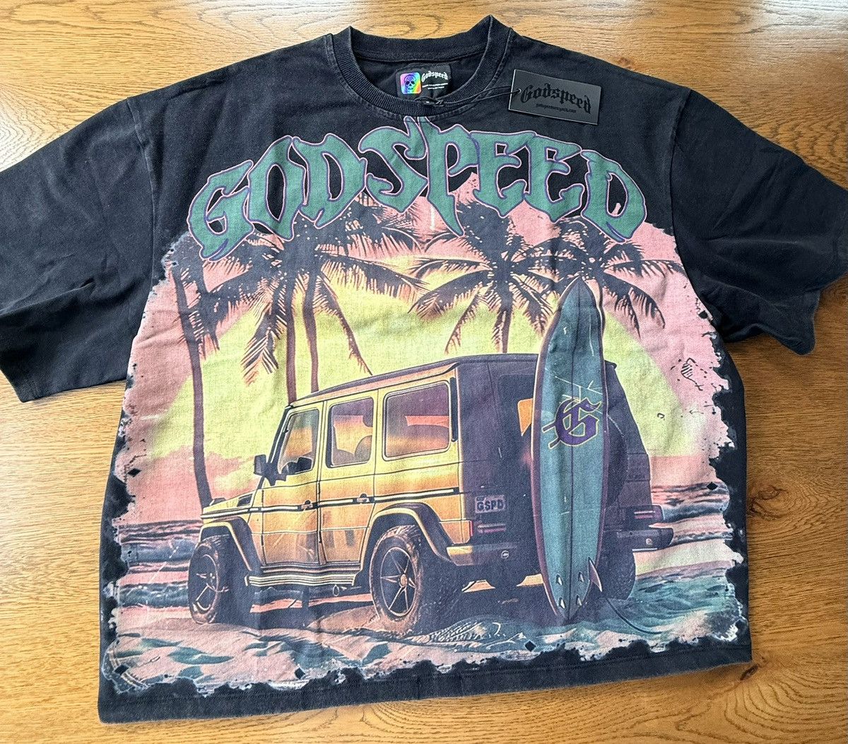 Godspeed Godspeed Art Basel G-Wagon Shirt Black size S Size US S / EU 44-46 / 1 - 1 Thumbnail
